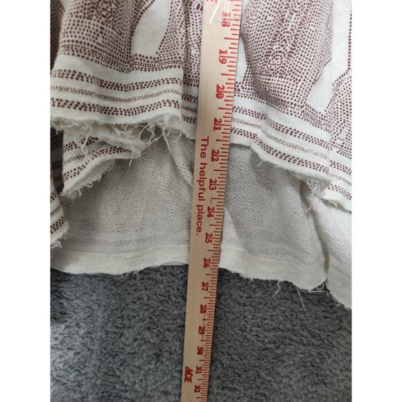 We The Free Multicolor Earth Tone Boho Style Relax Hoodie Size Read Measurements - Picture 9 of 10